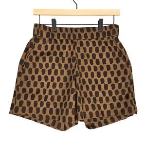 EVERLANE WOMEN'S THE EASY ORGANIC COTTON SHORTS – BROWN – SIZE 2 – MINIMALIST